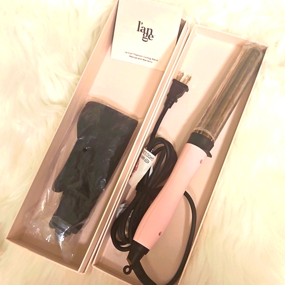 Lange Pink Curling Wand - Picture 1 of 9
